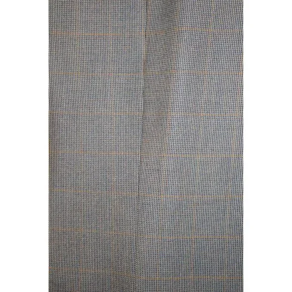 Vintage Claiborne For The Bon Mens 42L Houndstooth Wool Blazer Career Preppy
